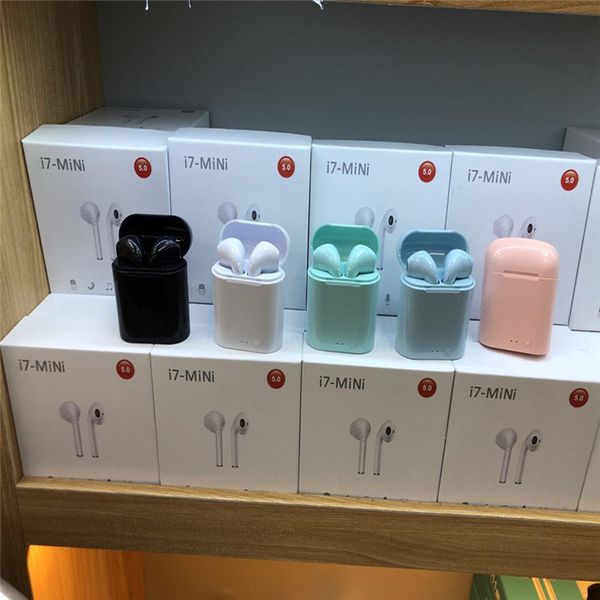 

i7 i7s tws mini bluetooth headset with charging i7s tws earphone wireless headset for iphone xs xr xsmax android not air phone pods