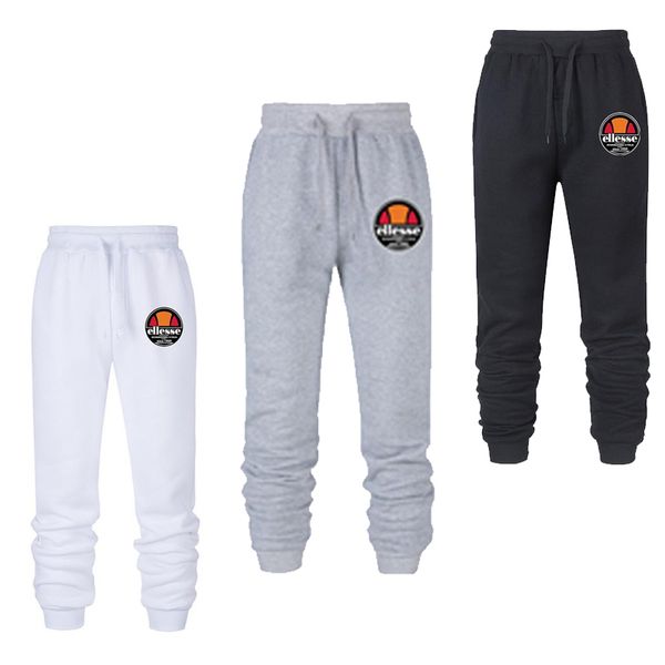 

Ellesse Brand Mens Pants Black White Grey Navy Italy Brand Men Designer Jogging Pants Summer Autumn Sports Jogger S-3XL