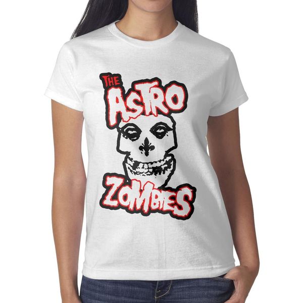 

misfits astro zombies белая женская футболка, футболки, майки, майки футболка с рисунком, White