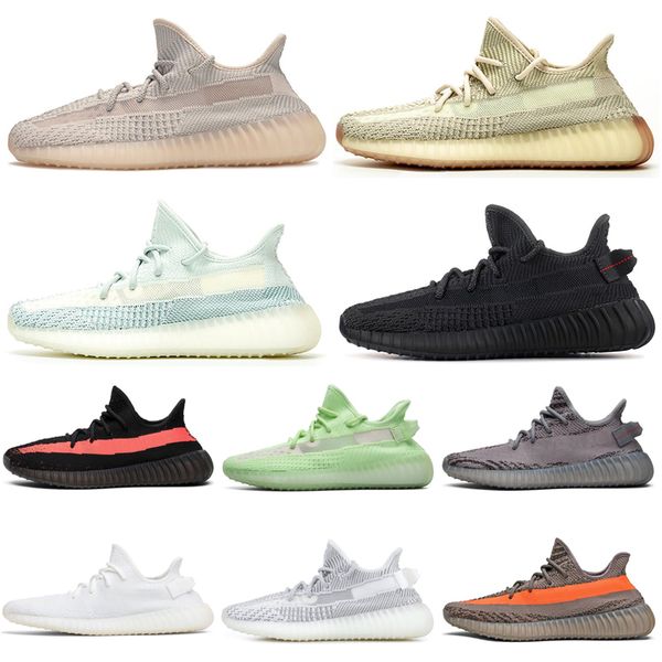 

Static Reflective Runnning Shoes CLOUD WHITE CITRIN Antlia Lundmark Synth GID Clay Women Mens Trainers Sports Sneakers 36-48 Drop Shipping