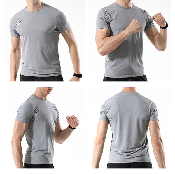 

wosawe мужская gym футболки костюм дышащий тонкий anti-пот джерси тренировки бег обучение беговая легкая атлетика рубашка top одежды, Black;blue