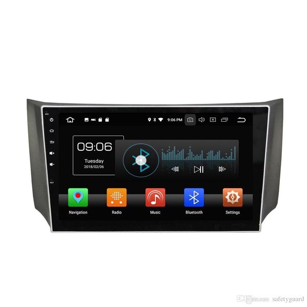 

octa core 2 din 10.1" android 8.0 car dvd player for nissan sylphy 2012 2013 2014 2015 radio gps wifi bluetooth usb dvr 4gb ram 32gb ro