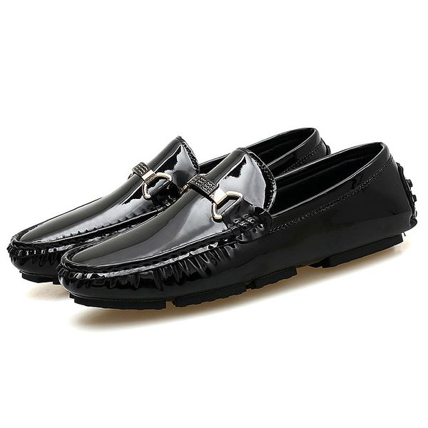 mocassin verni homme