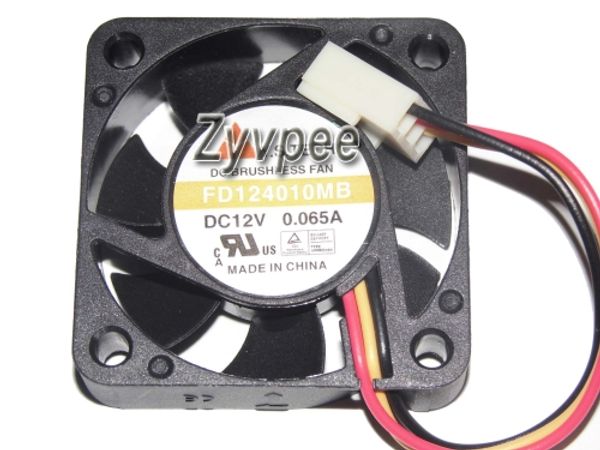 

y.s.tech 40x40x10mm 4010mm fd124010mb 4cm 12v 0.065a 3wire water purifier fan