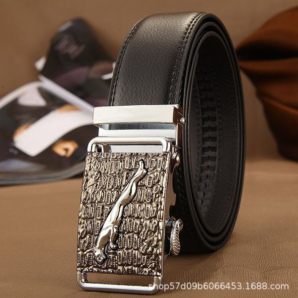 

designer belt fashion brand leather belt business trouser strap pant automatic buckle cowhide men belts mens designer belts, Black;brown