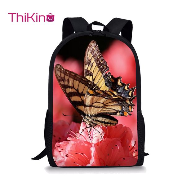 

thikin colorful dandelion schoolbag for teenagers young girls fashion travel backpack women practical and colorful business bag
