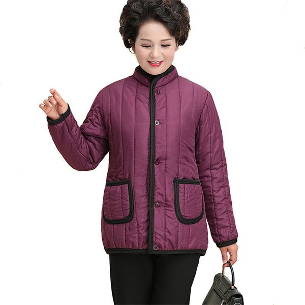 

gowyimmes autumn winter women coat thick winter add velvet coats for mother long sleeve jacket female warm parkas outwear pd583, Black;white