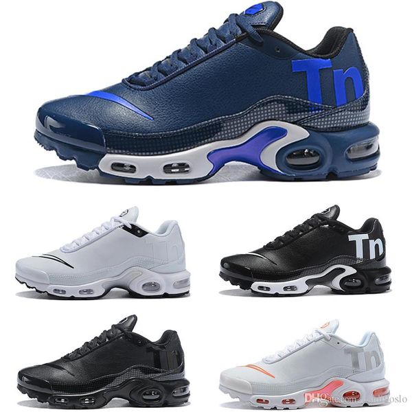 

mercurial tn mens casual designer shoes 2019 women casual air cushion dress trainers black white outdoor hiking zaptatos shoes 36-45