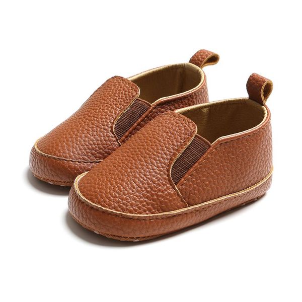 

newborn leather baby shoes pu moccasin infant footwears black shoes baby boy pu leather prewalkers boots
