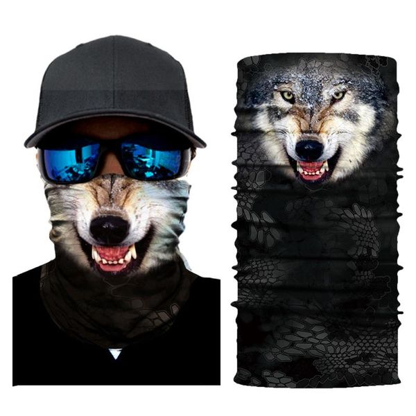 

high elastic hiking scarf sports bandana head scarves outdoor camping neck scarf riding fashion mask sun protection bandanas, Black