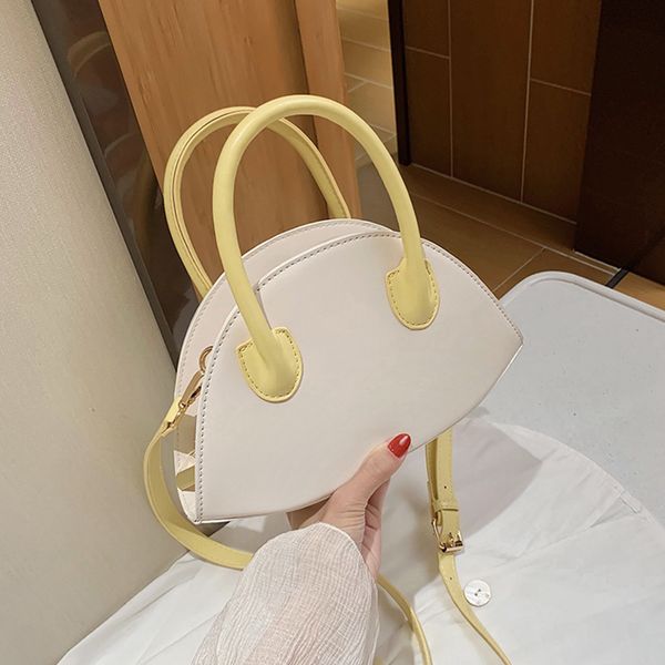 

contrast color tote bag 2020 fashion new high-quality pu leather women's designer handbag travel shoulder messenger bag purses