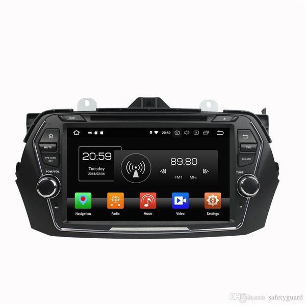 

ips octa core 2 din 8" android 8.0 car dvd radio gps for suzuki ciaz 2015 2016 2017 with 4gb ram 32gb rom bluetooth wifi mirror-link