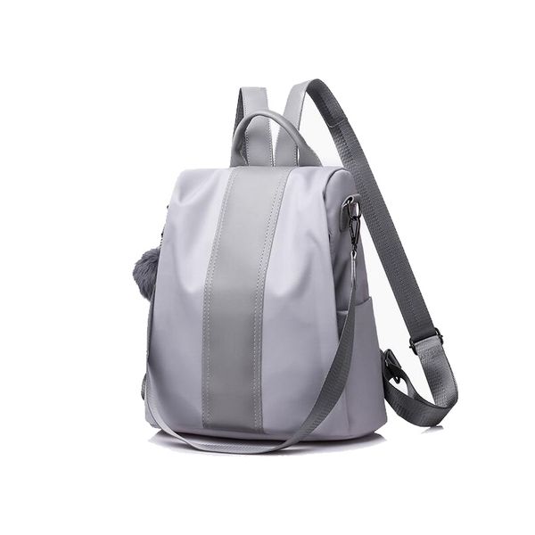 

simple middle stripe design women soft backpack