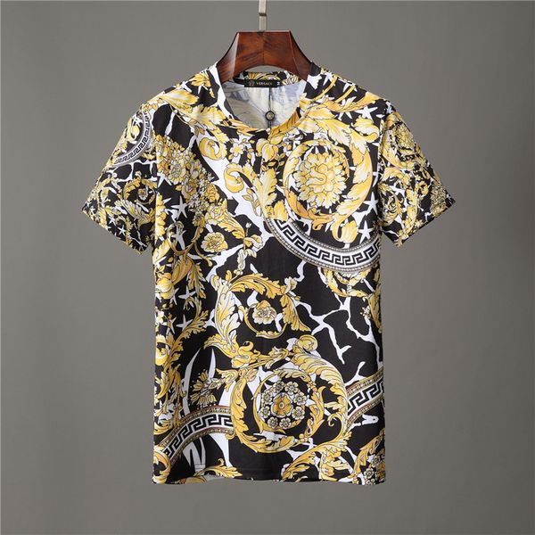 

2019 fashion italian luxury tiger print t-shirt ladies medusa shirt casual t-shirt men 3d designer t-shirt orcbff321 shirt jacket, White;black