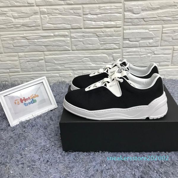 

b17 sneaker calfskin designer shoes luxury canvas runner shoe casual shoes quality runners hiking shoes with box, dust bags s02, Black