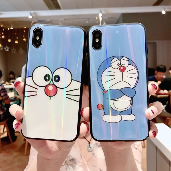

lovers laser aurora mobile phone case for iphone xs max xr x 6 7 8 tpu case phone cover