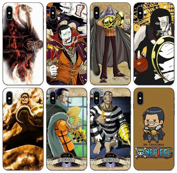 

tongtrade] popular one piece sir crocodile case for iphone x xs 11 pro max 8 7 6s 6p 5s 5p galaxy a8 a9 honor 6 6a 6c xiaomi play 1pcs case