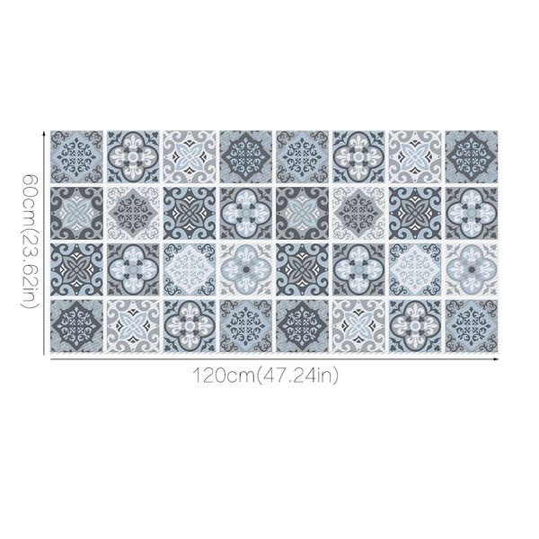 

quality eco friendly3d floor tile sticker mediterranean style removable floor stickers waterproof tles decal mural living room d