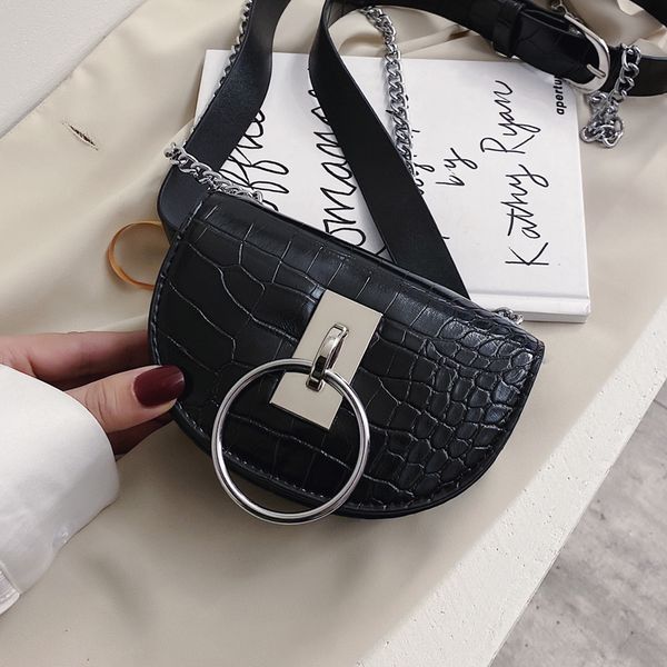 

широкий плечевой ремень сумка сумка посыльного женский дикий ins весна 2020 новая мода седло