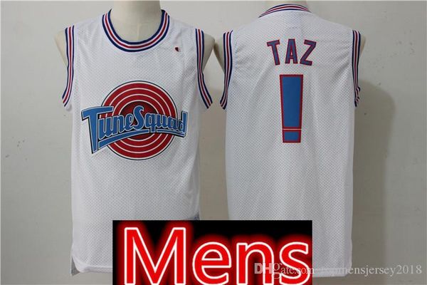 

space jersey movie 23 michael 1 bugs bunny taz 13 tweety 22 bill murray 10 lola 2 d.duck basketball jerseys 23232 size s-xxl, Black;red