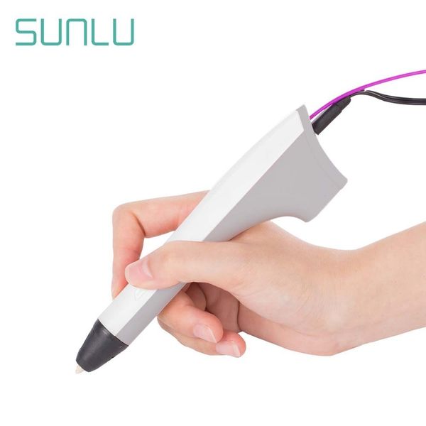 

sunlu m1 3d printing pen ultra-quiet operation 3d drawing pen for children gifts kids explore creation gadget, Black;red