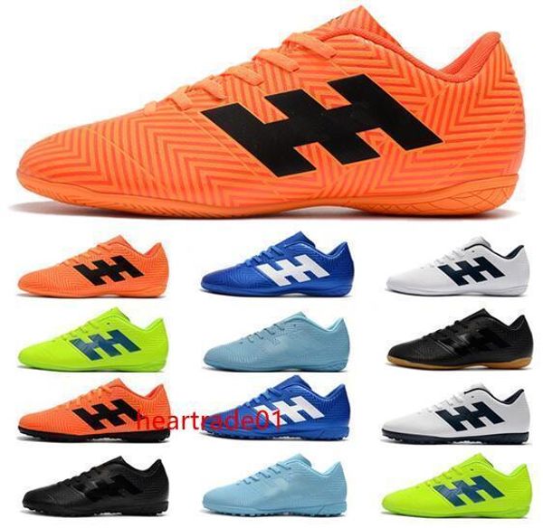 

shipping messi world cup mens soccer shoes x tango 18.4 ic tf nemeziz soccer cleats indoor turf crampons de football boots