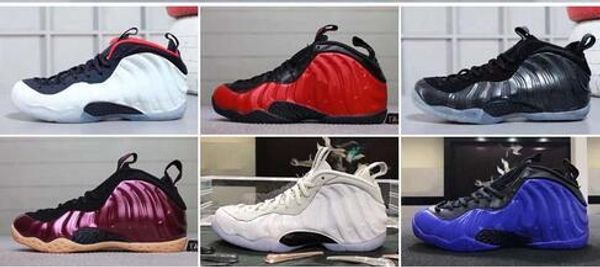

2020 basketball shoes penny hardaway mens sports sneakers foam one eggplant blue red mens basket ball shoes comfort and support