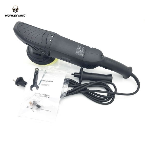 

15mm throw dual action da polisher car buffer same good as rupes bigfoot 1150w electric auto car polishing machine dual action