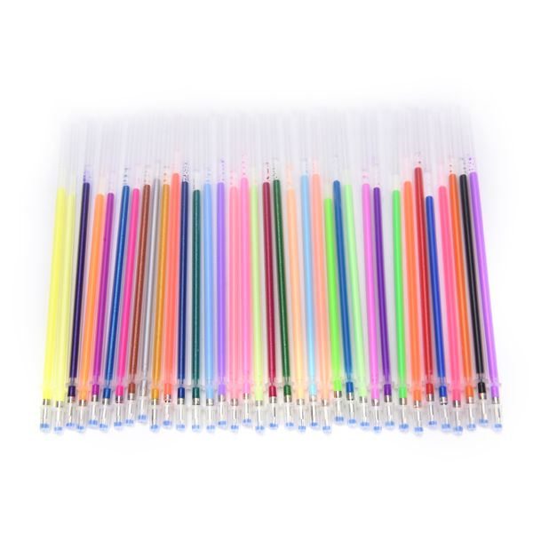 

36 colors a set flash ballpint gel pen selling highlight refill color full shinning refill painting pen