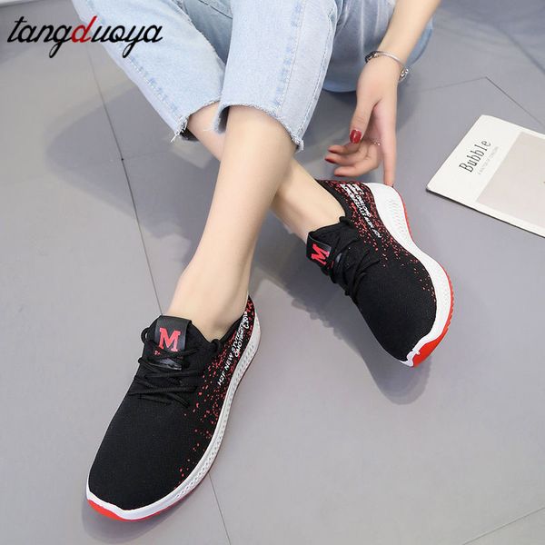 

fashion women lightweight sneakers running shoes outdoor sports shoes breathable mesh comfort running air cushion lace up