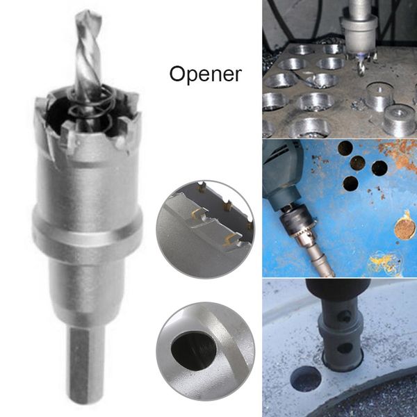 

hole opener alloy metal stainless steel plate drill bit security door hand drill steel plate reamer qjs shop