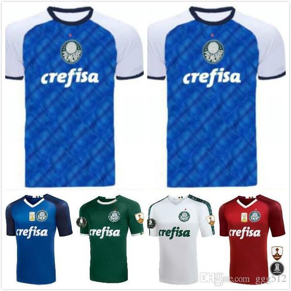

2019 palmeiras #10 moises soccer jersey 19/20 home green #9 borja soccer shirt away white #7 dudu club palmeiras 3rd football uniforms, Black;yellow