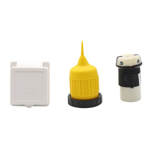 

30 amp protective weatherproof twist locking connector easy install cover boot female power inlet set rv accessories portable