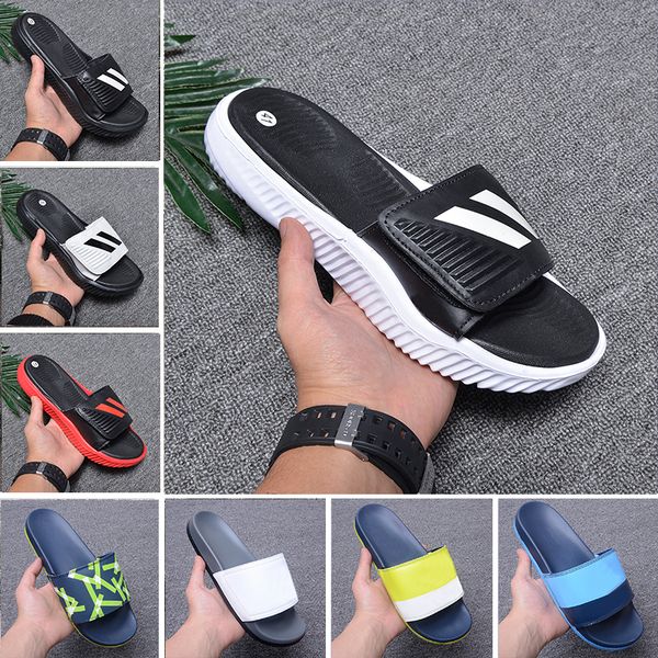 

designer slipper gear bottoms mens striped sandals causal non-slip summer men scuffs huaraches slippers flip flops slipper 40-45