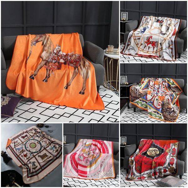 

5 house printed blanket queen size throw blanket bedspread car travel cover