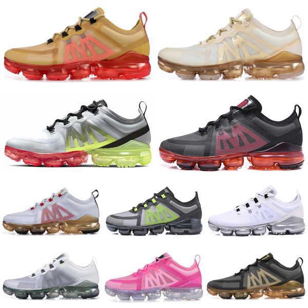 

Running Shoes for mens Metallic BLACK Crimson GOLD CNY Laser Fuchsia OREGON Women Mens Trainer Athletic Sport Sneakers 36-45 New Arrival