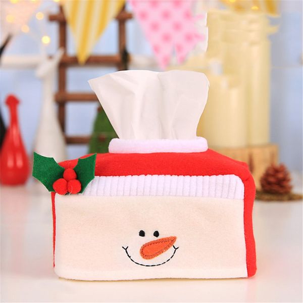 

creative gift tissue box christmas decoration snowman wj16-2