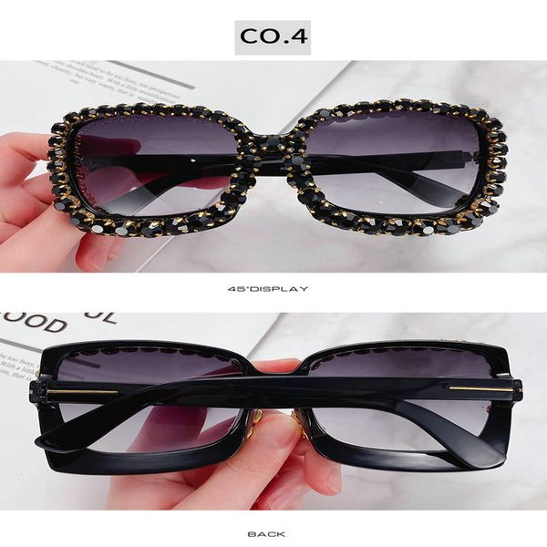

diamond sunglasses frame new luxury sunglasses women 2018 brand designer ladies oversized square sunglass diamond frame mirror sun glasses r