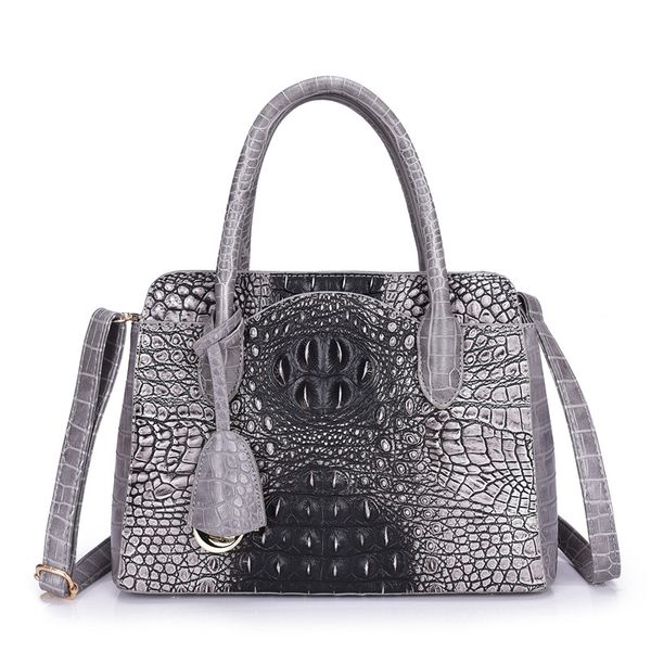 

2020 luxury handbags women bags designer crocodile pattern shoulder bag ladies hand bags leather large capacity sac a main