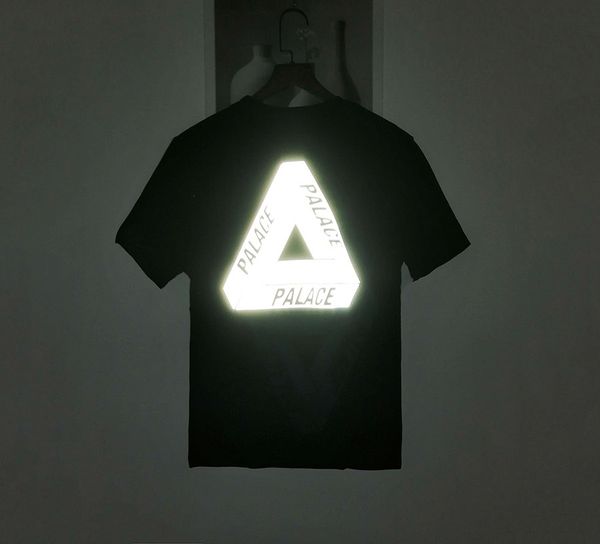 

palaces mens t shirt luxury mens designer luminous t shirt basic logo luminous 20 new summer tees cotton short t, White;black