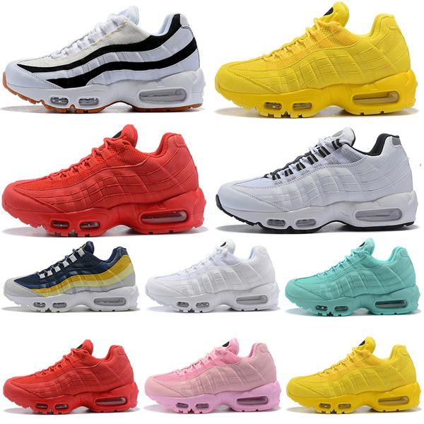

Wholesale Men Running Shoes Triple White Black Grape Solar Red Neon Women Mens Trainer Outdoor Jogging Sports Sneaker 40-46