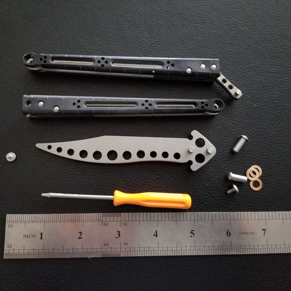 

Theone Василиск тренер черный G-10 весы титана лайнера ручка втулки системы