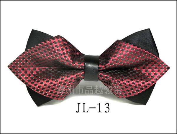 

luxury boutique fashion metal bow ties for men women wedding party butterfly bowtie gravata slim black bow tie cravat, Black;gray