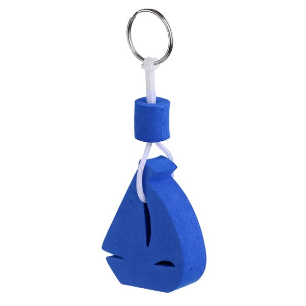 

4 pieces yachting boating sailing floating keychain keyring key ring blue for fishing flatable boat replacement accessories