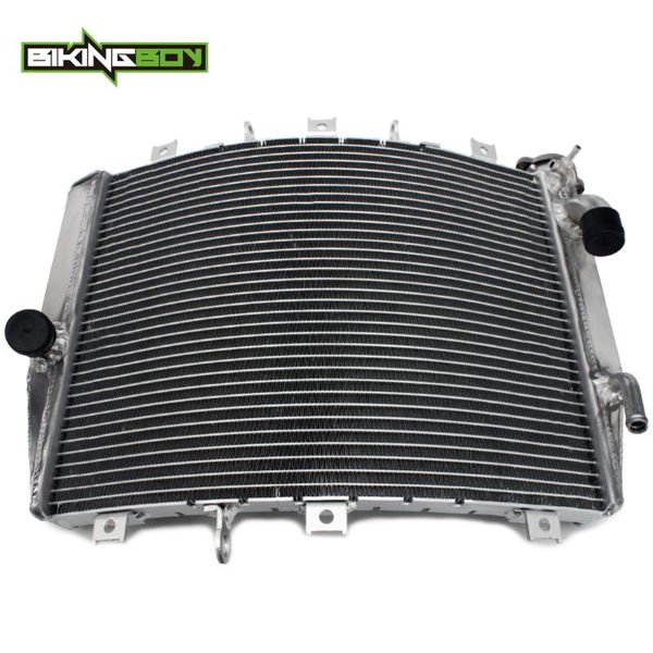

bikingboy для zx10r zx10r ninja 2004 2005 замена oem 39061-0041 алюминиевый двигатель водяного охлаждения cooler радиатор