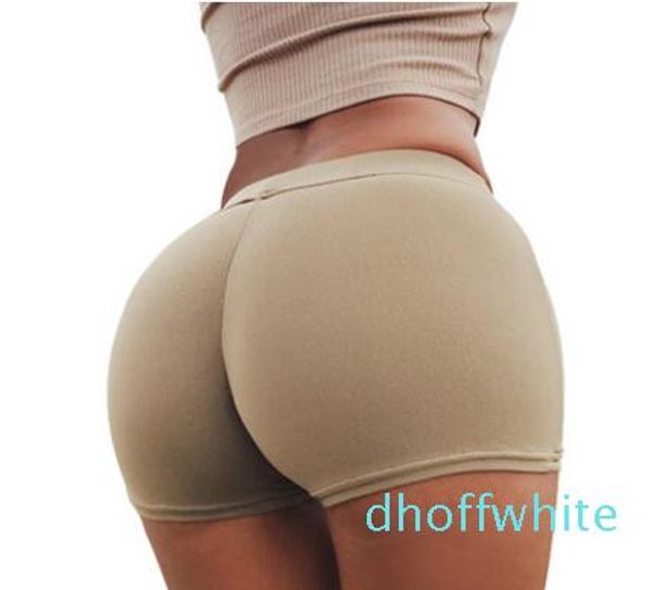 

women summer shorts cotton shorts bottoming trousers female hip up skinny wear shorts, White;black