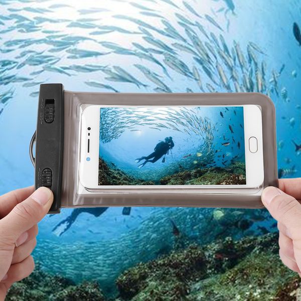 

swimming waterproof underwater dry pouch arm bag case for iphone