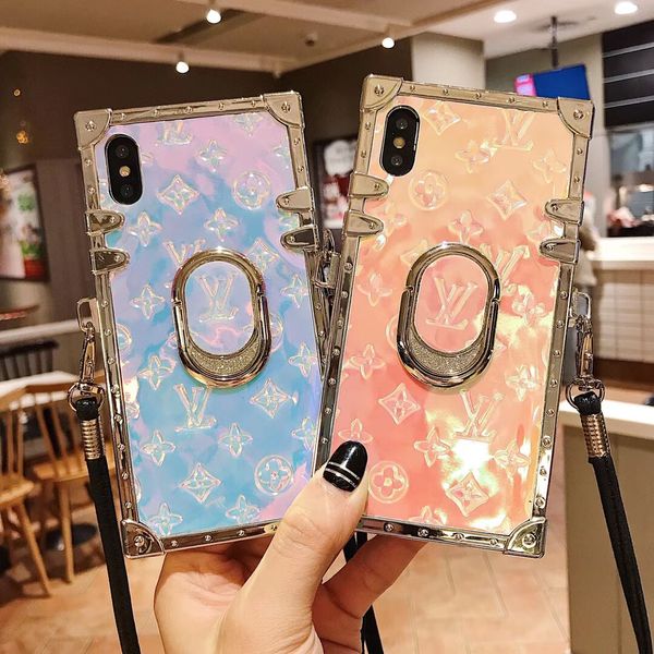 

роскошное шоу красочный чехол для телефона для iPhone 8 8plus XS max XR x задняя крышка для Ap