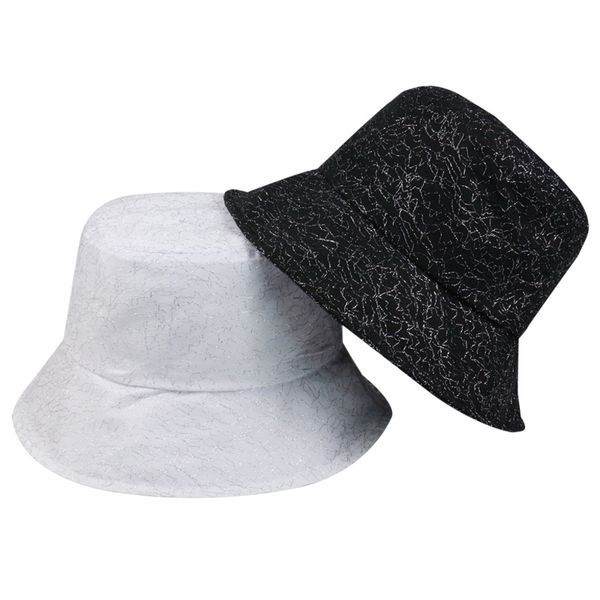 

new cotton bucket hats women summer sunscreen panama hat men solid color sunbonnet fedoras outdoor fisherman hat beach cap gift, Blue;gray