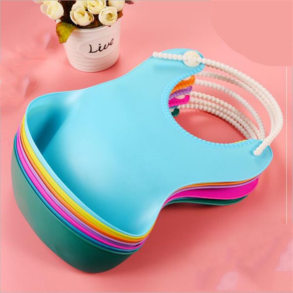 

2020 Best Sale Baby Bibs Waterproof TPE Feeding Baby Saliva Towel Wholesale Newborn Cartoon Waterproof Aprons Baby Bibs